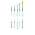Royal Brush Royal Brush Soft Grip Round Golden Taklon Fiber Paint Brush Set; Set - 5 404685
